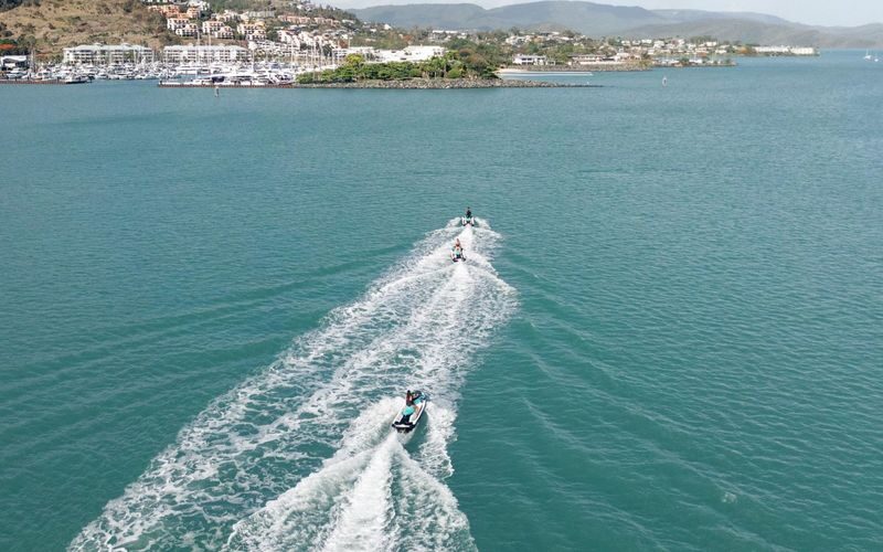 Jet Ski Safari in Airlie Beach - Getting to Port of Airlie and preparing to ride