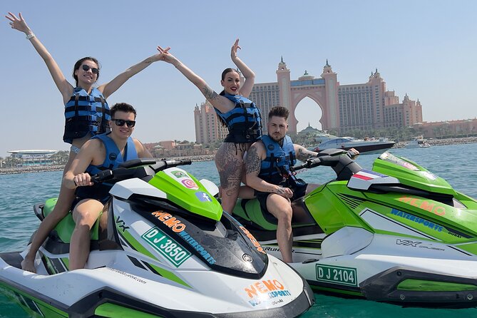 Jet Ski Tour of Dubai: Burj Al Arab, Dubai Marina, Atlantis, Palm & Burj Khalifa - Tour Highlights