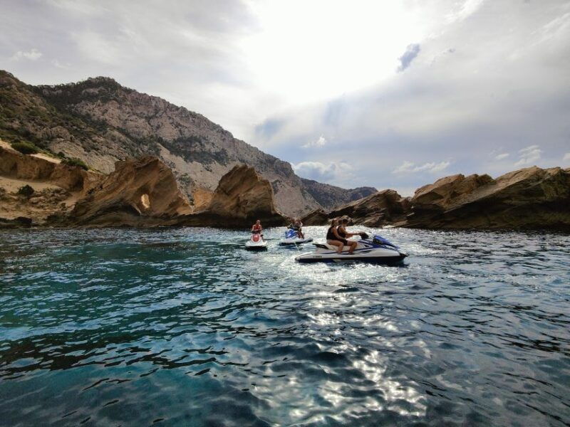 Jet Ski Tour to Atlantis Ibiza (Sa Pedrera) From San Antonio - Key Points