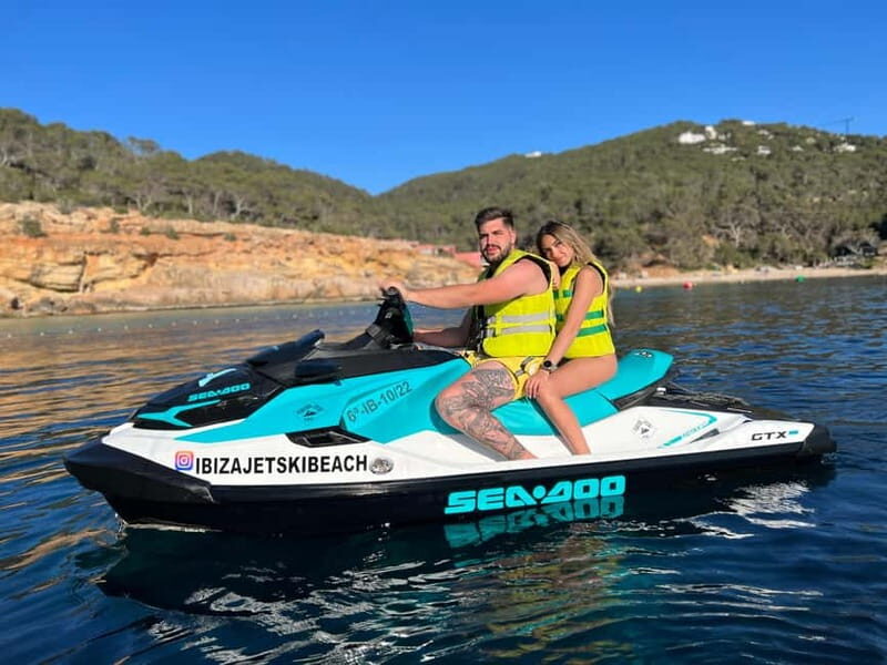 JET SKI TOUR TO Cala Salada FROM Puerto de San Antonio - Good To Know