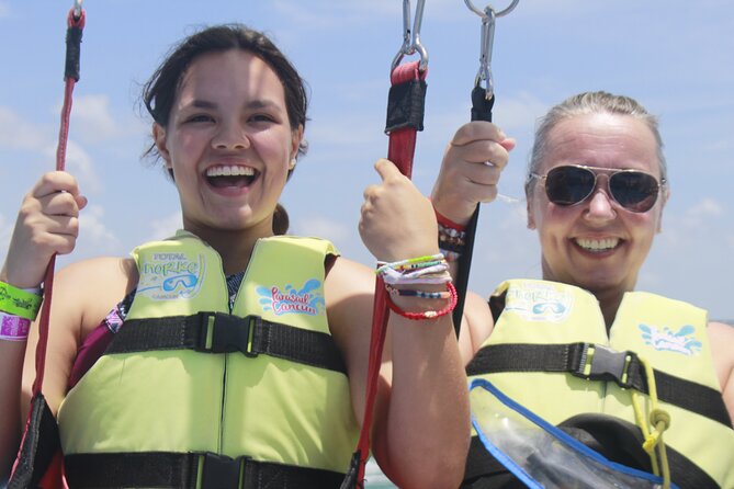 Jet Sky Cancun Combo Parasailing Tour With Transportation - What to Expect