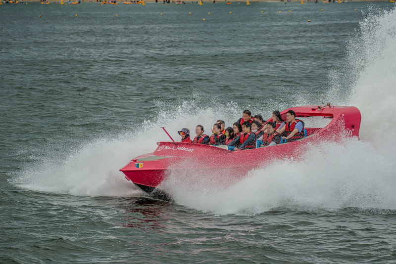 Jetboat Ride Experience at Gwangalli Beach, Busan - Spray, safety, and who should ride