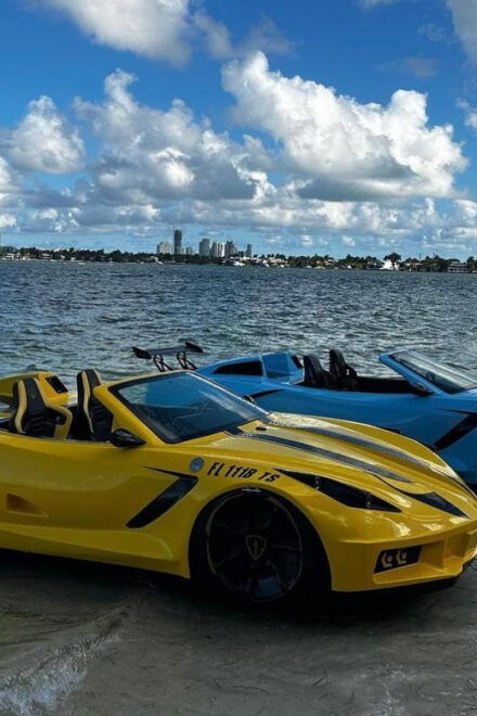 Jetcar Miami: 1 Jetcar Rental | 1h | 250$ Due at Check-In - Boat Ride and Activities