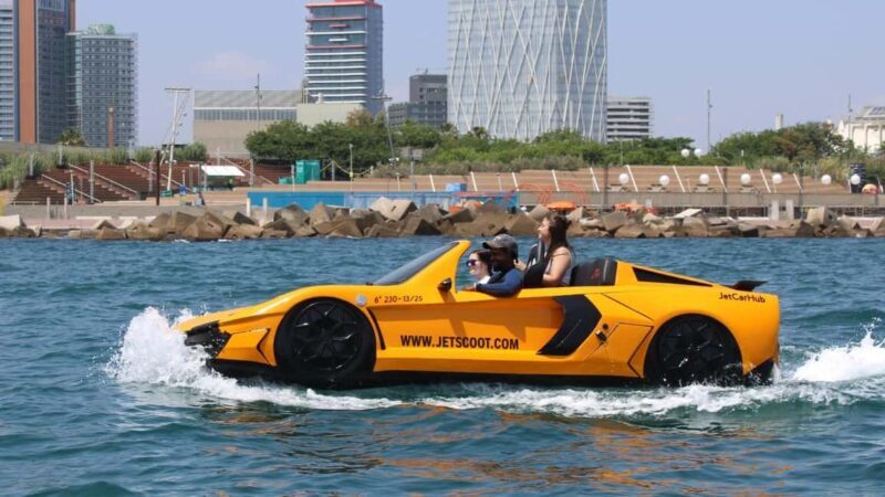 Jetcar: water car in Barcelona - Good To Know