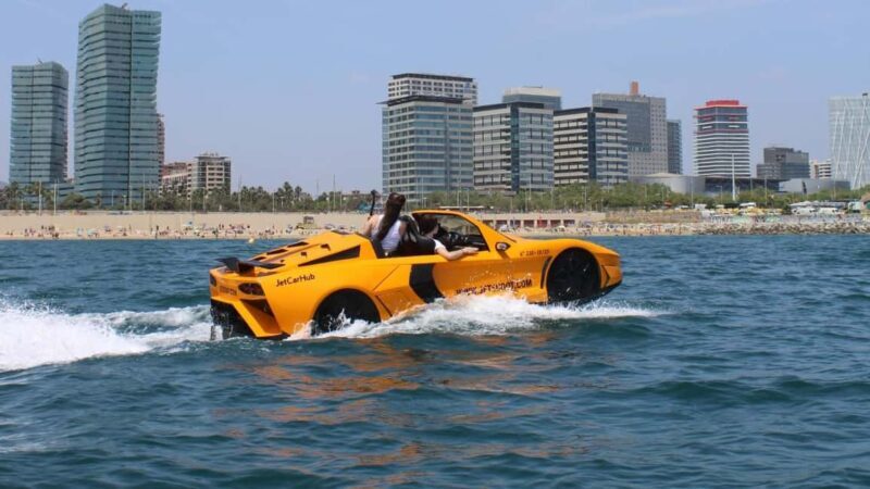 Jetcar: water car in Barcelona - Practical Details