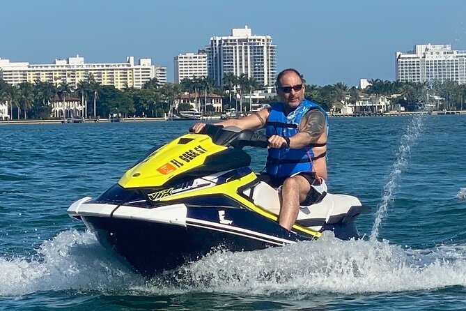 Jetski One Hour With Free Pontoon Sightseeing Tour of South Beach - Overview of the Jetski Experience