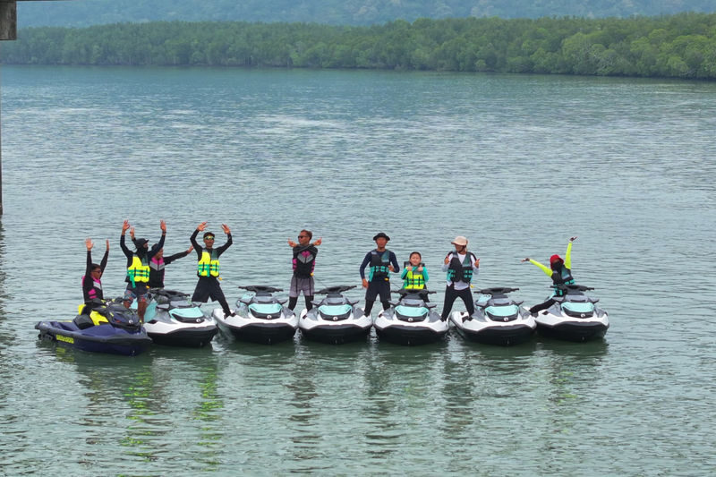 Jetski Tour From Royal Langkawi Yacht Club (Kuah) - A safety briefing and support on the water