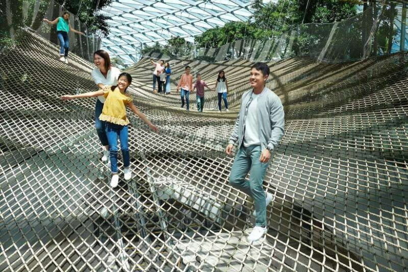 Jewel Changi Airport: Sky Nets Admission Ticket - Exploring the Sky Nets Experience