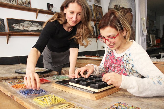 Jewel Micromosaic Workshop in Rome, Italy - Inclusions