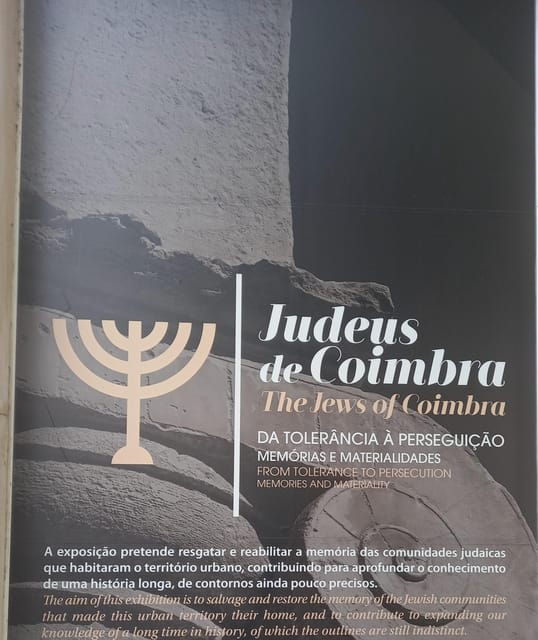 Jewish Coimbra Tour - Good To Know