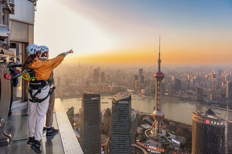 Jin Mao Tower Observation Deck Ticket - Choose the indoor deck or add the Skywalk