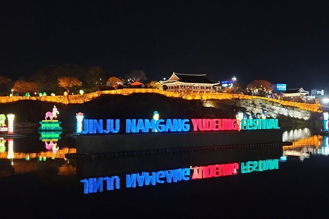 Jinju Namgang Yudeung Festival Bus tour from Busan - Good To Know