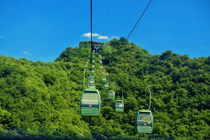 Jinshanling Great Wall Sightseeing Bus - The old Beijing tram and the city after dark