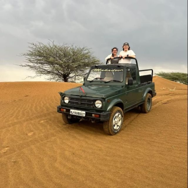 Jodhpur: Desert Camel and Jeep Safari with Traditional Food - Sunset at Sunset Peak & Return Journey