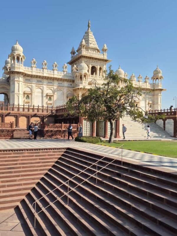 Jodhpur : Mehrangarh Fort and Blue City Private Tour - Jaswant Thada: The Serene White Marble Cenotaphs