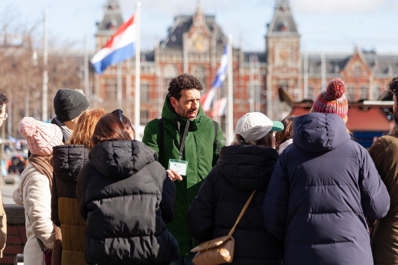 Jordaan, Anne Frank and Vondelpark Walking Tour in Amsterdam - Starting by Central Station and walking into the city