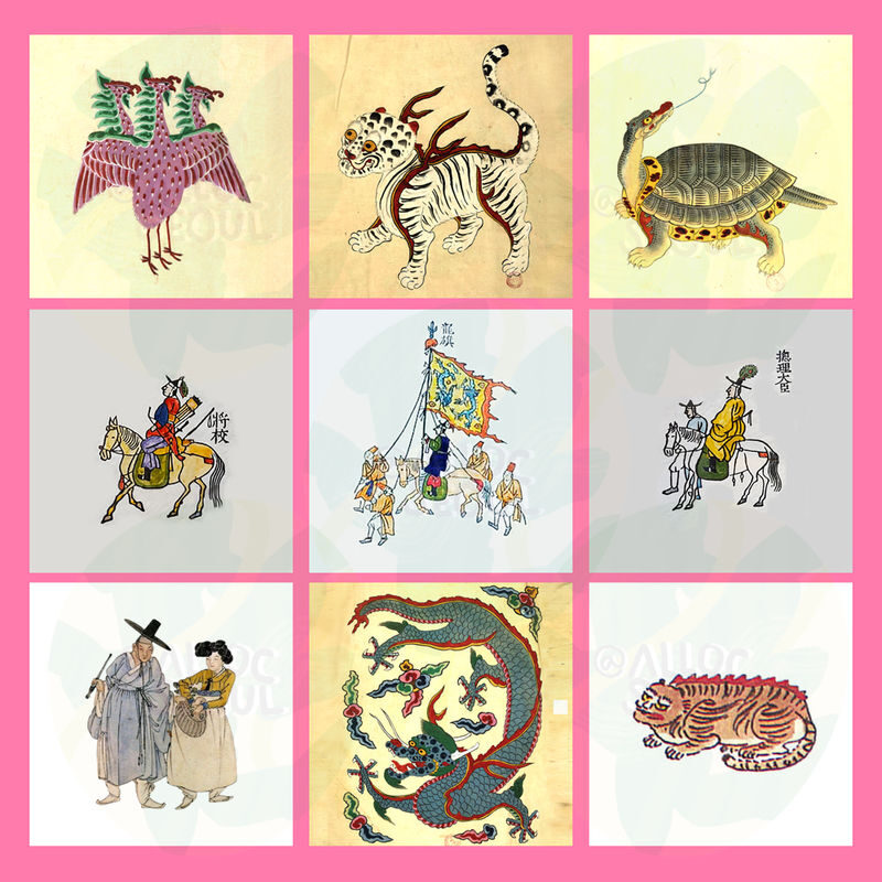 Joseon Dynasty Painting Session with Acrylics in Seoul - Finding Alloc Seoul in Euljiro