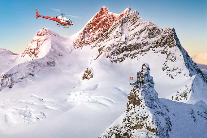 Jungfraujoch Private Tour With a Guide From Zurich by Helicopter and Limo - Luxury Limo Transfer