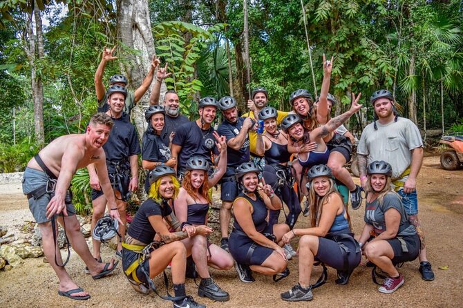 Jungle Park in Cancun With ATVs Zip Lines Cenote & Lunch - Scenic ATV Ride