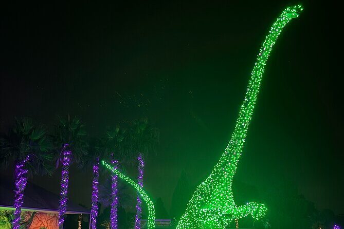 Jurassic Haunt at Dinosaur World - The Experience in Practice