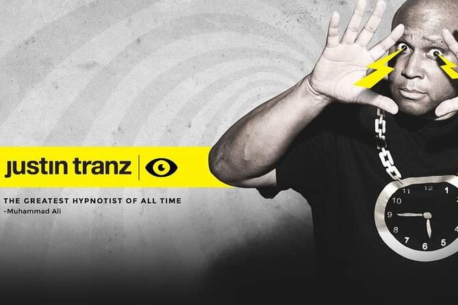 Justin Tranz Comedy Hip-Nosis Show - Flexible Cancellation Policy Details