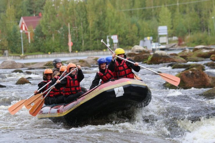 Jyväskylä or Laukaa: Kuusaa River Rafting Tour With Pickup - Booking Information