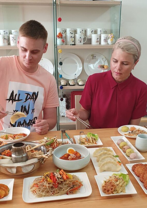 K-Food Cooking Class: Japchae, Tteokbokki, Mandu, Fishcake Soup & De - What to know before you book