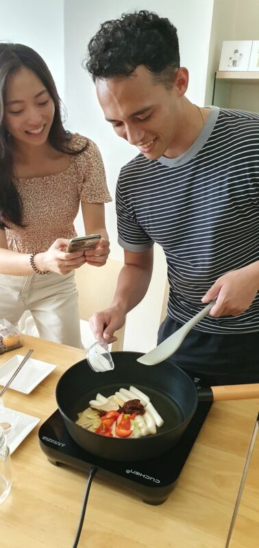 K-Food Cooking Class: Japchae, Tteokbokki, Mandu, Fishcake Soup & De - The supermarket tour makes the class useful at home