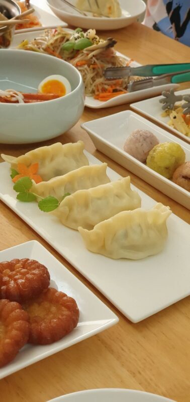 K-Food Cooking Class: Japchae, Tteokbokki, Mandu, Fishcake Soup & De - Is $75.15 good value?