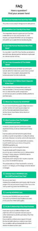 K-Tour Pass - Keeping the three vouchers straight