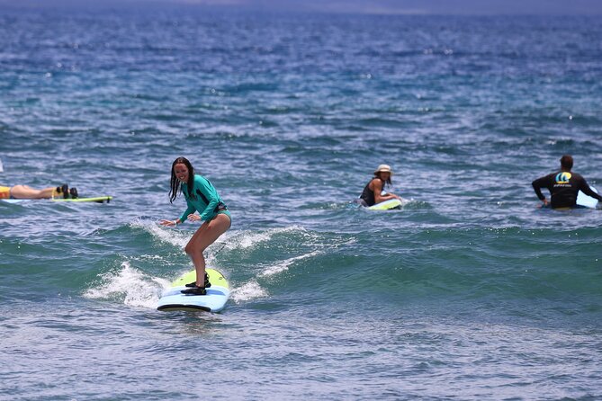 Kaanapali Semi-Private Surf Lesson for Two  - Maui - Necessary Equipment and Gear Provided