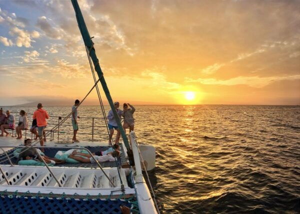 Kaanapali: Sunset Dinner Catamaran Cruise With Drinks - The Sum Up