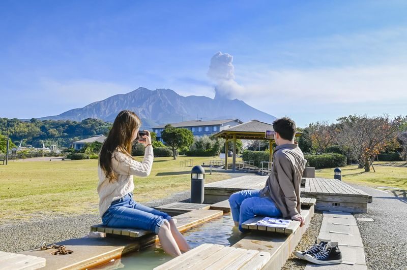 Kagoshima Sakurajima Half-Day Volcano Tour - Foot baths, blossoms, and a slower pace