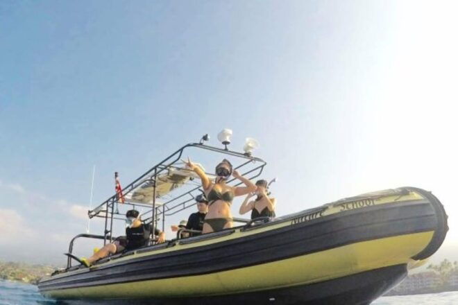 Kailua-Kona: Dolphin Watch & Double-Reef Snorkel Boat Ride - Meeting Point and Availability
