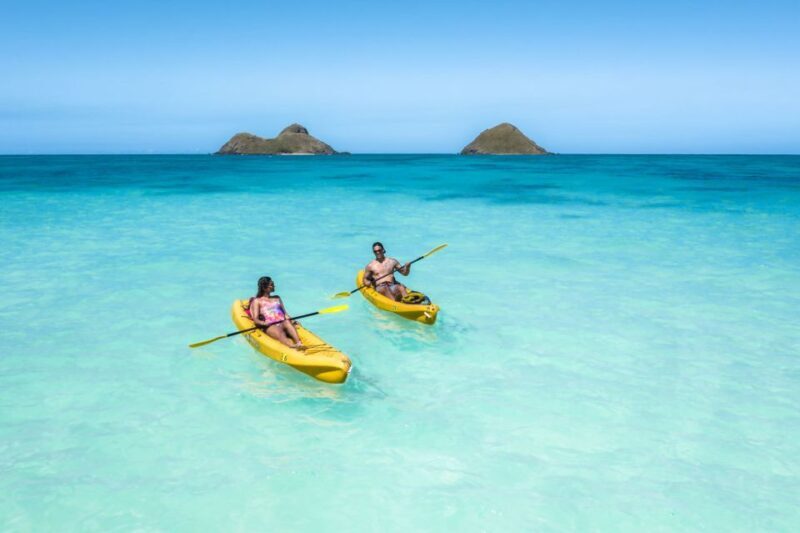 Kailua: Mokulua Islands Guided Kayak and Snorkeling Tour - The Sum Up