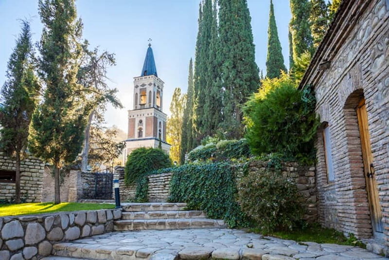 Kakheti. Sighnagi, Bodbe. Kindzmarauli Corporation. Telavi - Introduction to the Tour Experience