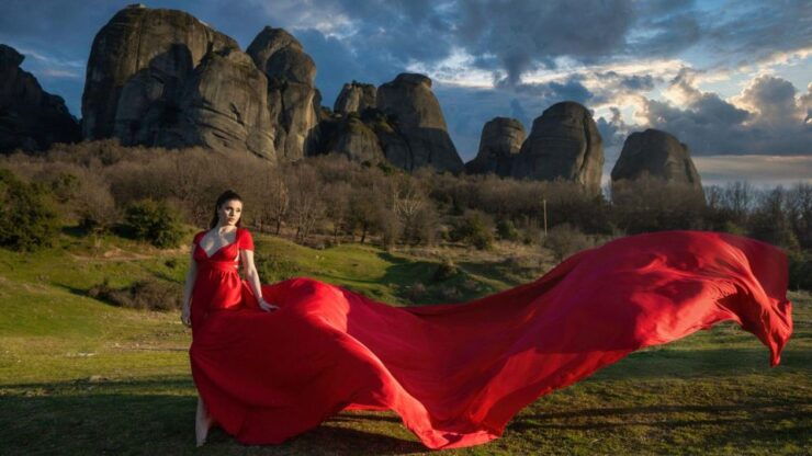 Kalabaka: Meteora Flying Dress Photoshoot - Package Details