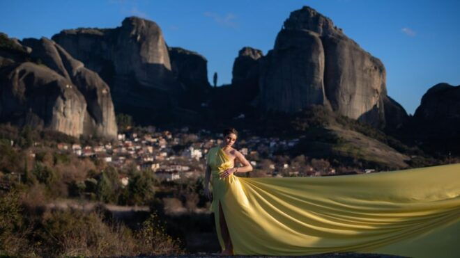 Kalabaka: Meteora Flying Dress Photoshoot - Inclusions and Highlights