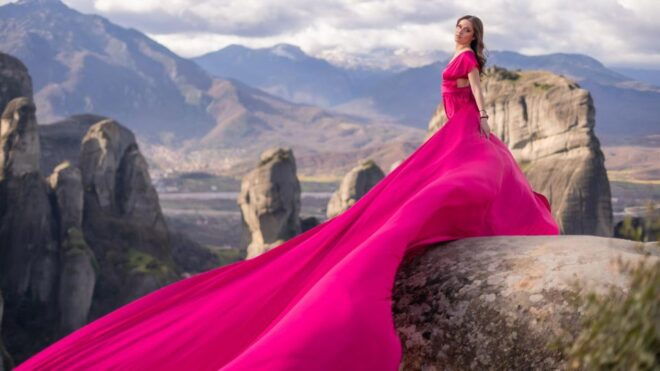 Kalabaka: Meteora Flying Dress Photoshoot - Booking and Restrictions