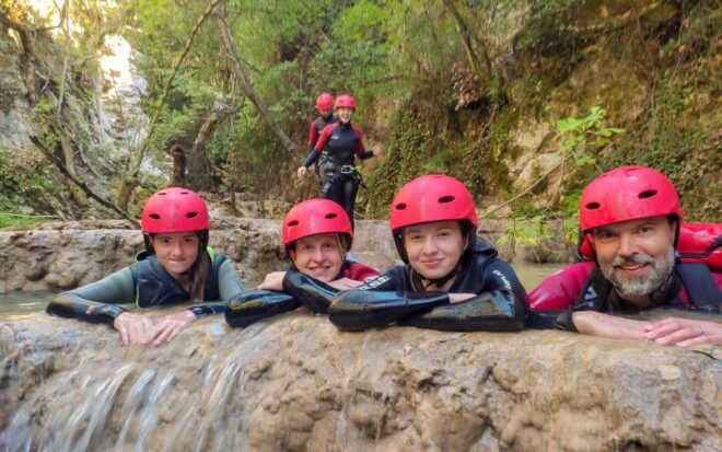 Kalamata: Polylimnio Waterfalls Canyoning Adventure - Experience Description
