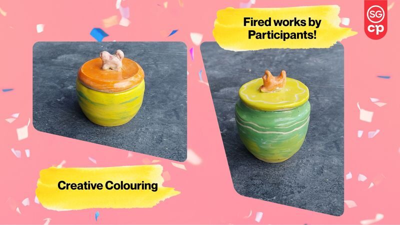 Kam Cheng Pot Hand Building Pottery Workshop - What you take home, and when