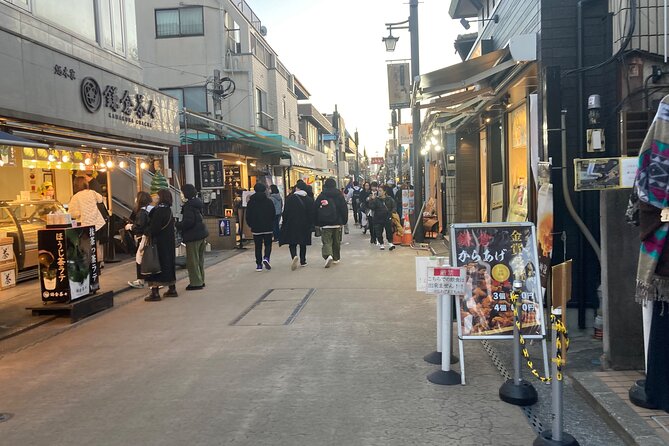 Kamakura Bamboo Temple & Komachi Street: Culinary Exploration - Strolling Along Komachi Street