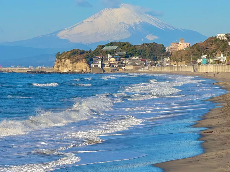 Kamakura Daibutsu & Enoden (free ticket) & Kamakura Koko-mae Station & Shonan Coast & Enoshima & Tsurugaoka Hachimangu Shrine One-Day Tour - The Great Buddha: a powerful first impression