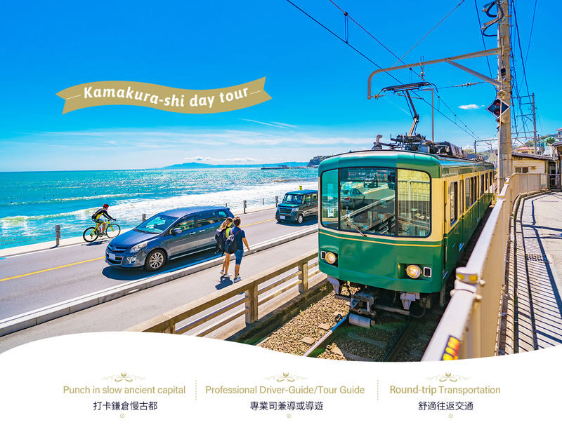 Kamakura Day Trip | Kamakura Great Buddha, Enoden (including train ticket), Shonan Sea View at Kamakura Kokomae Station, Enoshima Walk, Tsurugaoka Hachimangu Shrine (Departure from Tokyo) - From Tokyo to Kamakura, with the busywork handled