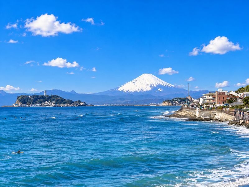 Kamakura & Enoshima Day Trip from Tokyo: Tsurugaoka Hachimangu, Hase-dera, Great Buddha & Mt. Fuji Views - Enoshima, sea paths and the chance of Fuji