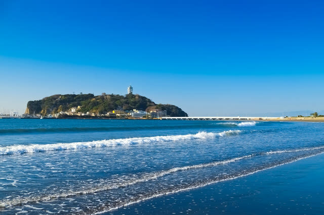 Kamakura Great Buddha & Tsurugaoka Hachimangu Shrine & Enoshima & Kamakura High School One Day Tour | Depart from Tokyo - Enoshima: sea air, shops and a self-guided walk
