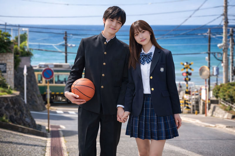 Kamakura Hanka JK Uniform(Student Uniform)Rental - Start at Komachi-dori, five minutes from Kamakura Station