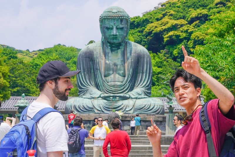 Kamakura Historical Walking Tour with the Great Buddha - From Kamakura Station to Sasuke Inari Shrine