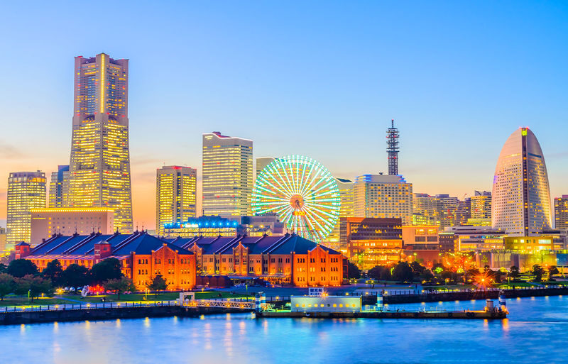 Kamakura Railway, Yokohama Night View Day Trip (Enoshima, Kamakura High School, Tsurugaoka Hachimangu Shrine, Includes Enoden Experience) Korean, Chinese, and English Guides, Departs from Tokyo - The day at a glance