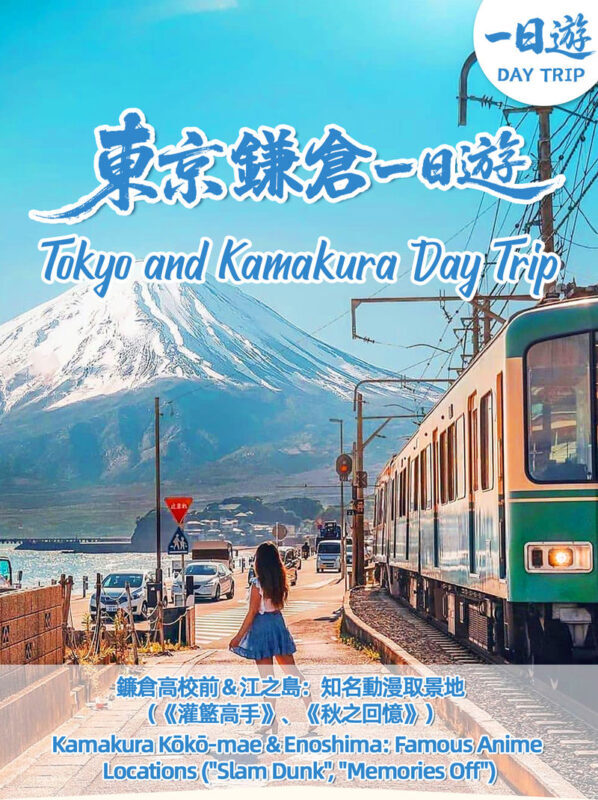 Kamakura | Tram Experience: Kamakura Great Buddha & Kamakura Tram Experience & Kamakura High School & Enoshima & Tsurugaoka Hachimangu Shrine & Komachi Street Tokyo-Kamakura Day Trip (From Tokyo) - The Great Buddha at Kotoku-in